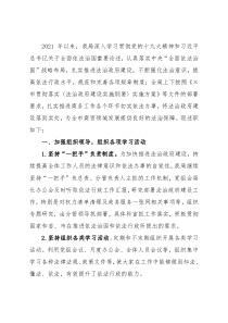 党政主要负责人履行推进法治建设第一责任人年终述职报告