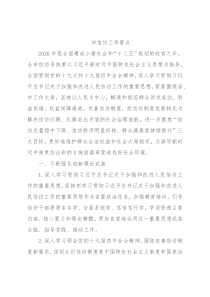 市信访工作要点