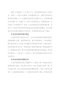 共青团县委关于优化营商环境倡议书