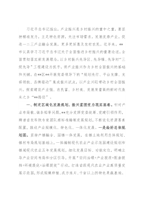 党建引领产业振兴工作汇报