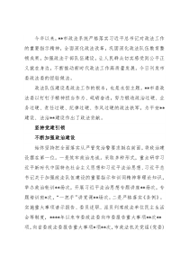 政法队伍建设情况报告