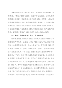 乡村振兴战略典型案例材料