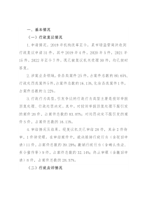 某市场监管局机构改革以来行政复议和应诉工作分析报告