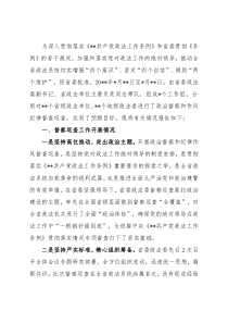 政法委开展政治督察和纪律作风督查巡查工作情况报告