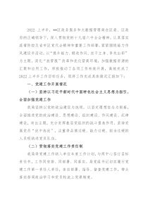 政务服务局2022年度上半年工作总结暨下半年工作谋划