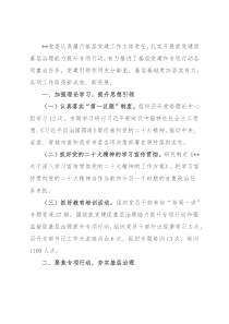 村党委工作总结及下一年工作计划