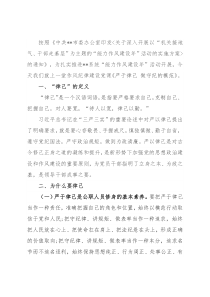 市局2022年作风纪律建设党课