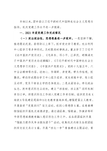 团市委书记2021年述职报告