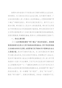 公司党委书记党史学习教育专题民主生活会对照检查材料