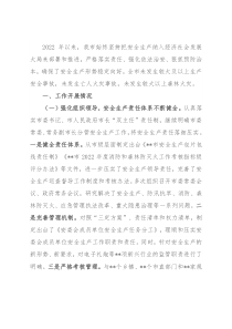 某市2022年安全生产和消防工作总结