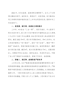 乡2022年度上半年工作总结