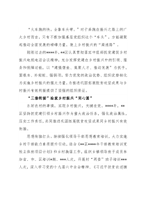 农村基层党建工作综述