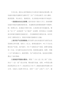 在实施乡村振兴战略座谈会上的发言