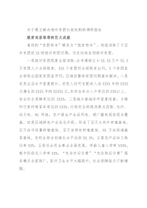 关于建立解决相对贫困长效机制的调研报告