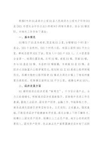 镇人民政府2021年度工作情况总结