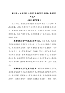 全市招商引资工作会议发言材料（3篇）