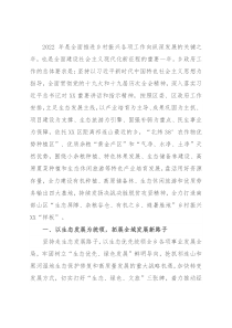 乡人民政府2022年工作要点