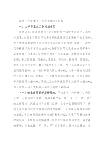 2022年全县上半年重点工作总结