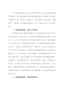 2022年防汛抗旱工作总结