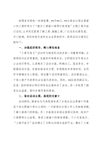 政府开放日活动汇报