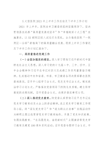 X大型医院2021年上半年工作总结及下半年工作计划