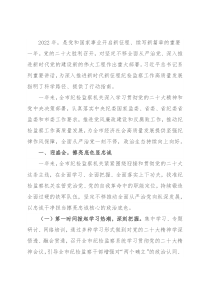 以全面从严治党推动区域建设工作总结