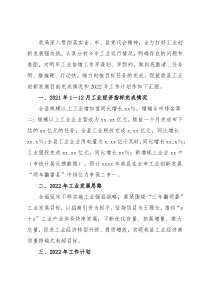 局长在2022年县委经济工作务虚会上的发言