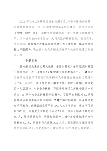 镇党委书记抓基层党建工作述职报告（乡镇）