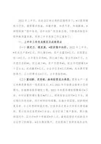 国企2022年上半年工作总结及下半年工作计划