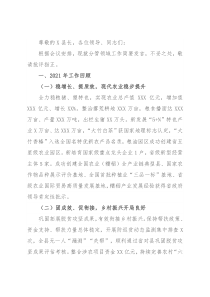 在2022年县政府全体会上的发言