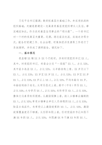 关于新时代村党组织书记优化提升工作的调研报告