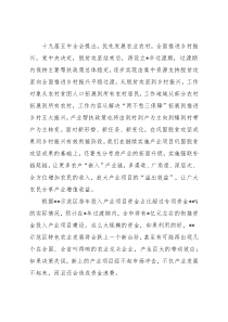 巩固脱贫攻坚成果同乡村振兴有效衔接产业发展研究报告