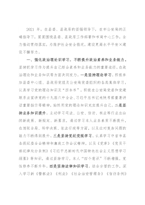 县政府副县长、公安局长述职述廉述效报告