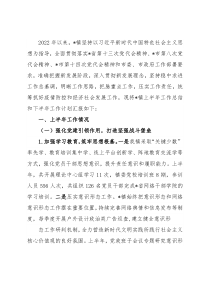 镇政府2022年工作汇报材料