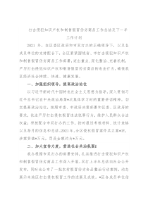 打击侵犯知识产权和制售假冒伪劣商品工作总结及下一年工作计划