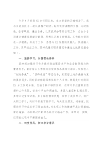 述学述职述廉述法报告