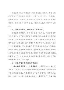 区文化旅游体育局上半年群众工作开展情况总结