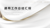 通用工作总结汇报ppt模板