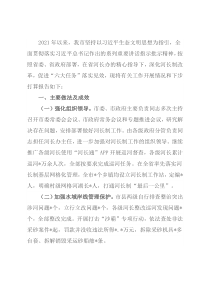 市2021年全面推进河长制工作总结