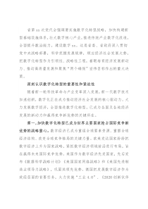 宏观经济分析报告：全方位建设数字X