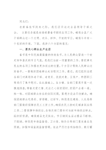 县委书记在春节前全县领导干部会议上的讲话