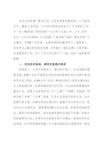 镇党委书记2022年座谈发言材料