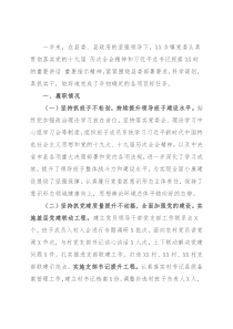 乡镇领导班子述职述廉报告