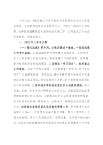 镇2022年上半年工作汇报