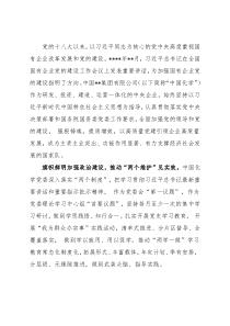 关于高质量党建工作开展情况报告 (2)