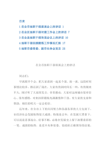 挂职干部相关讲话和发言汇编（5篇）