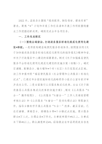 县政务服务办公室2022年工作汇报材料