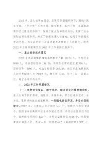 县人社局2022年工作总结