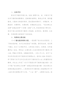 市社科系统党史学习教育自我评估报告