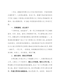 宣传委员镇关于宣传思想文化工作汇报